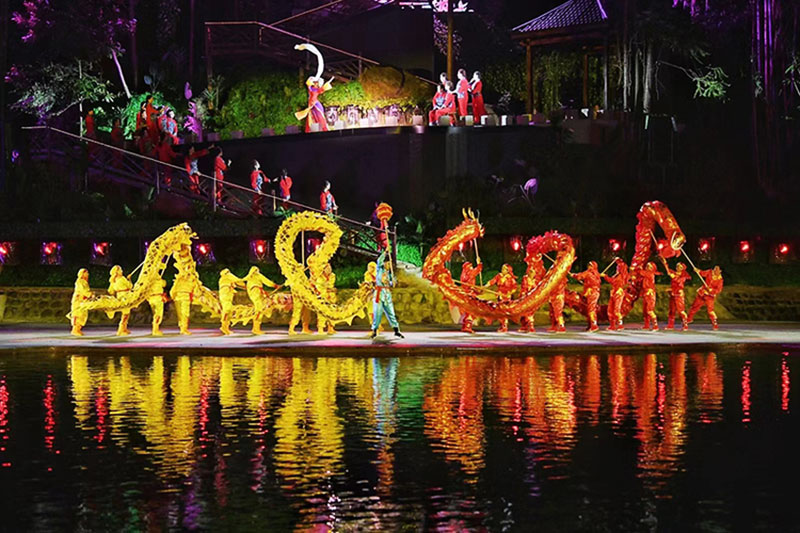 內江：川南首部大型山水實景演出《遇見威遠》正式上演，助力威遠創(chuàng)建天府旅游名縣！